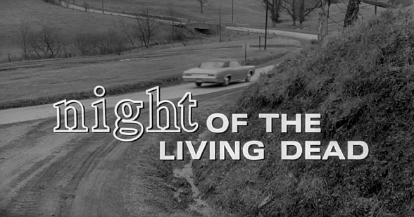 Night of the Living Dead title screen